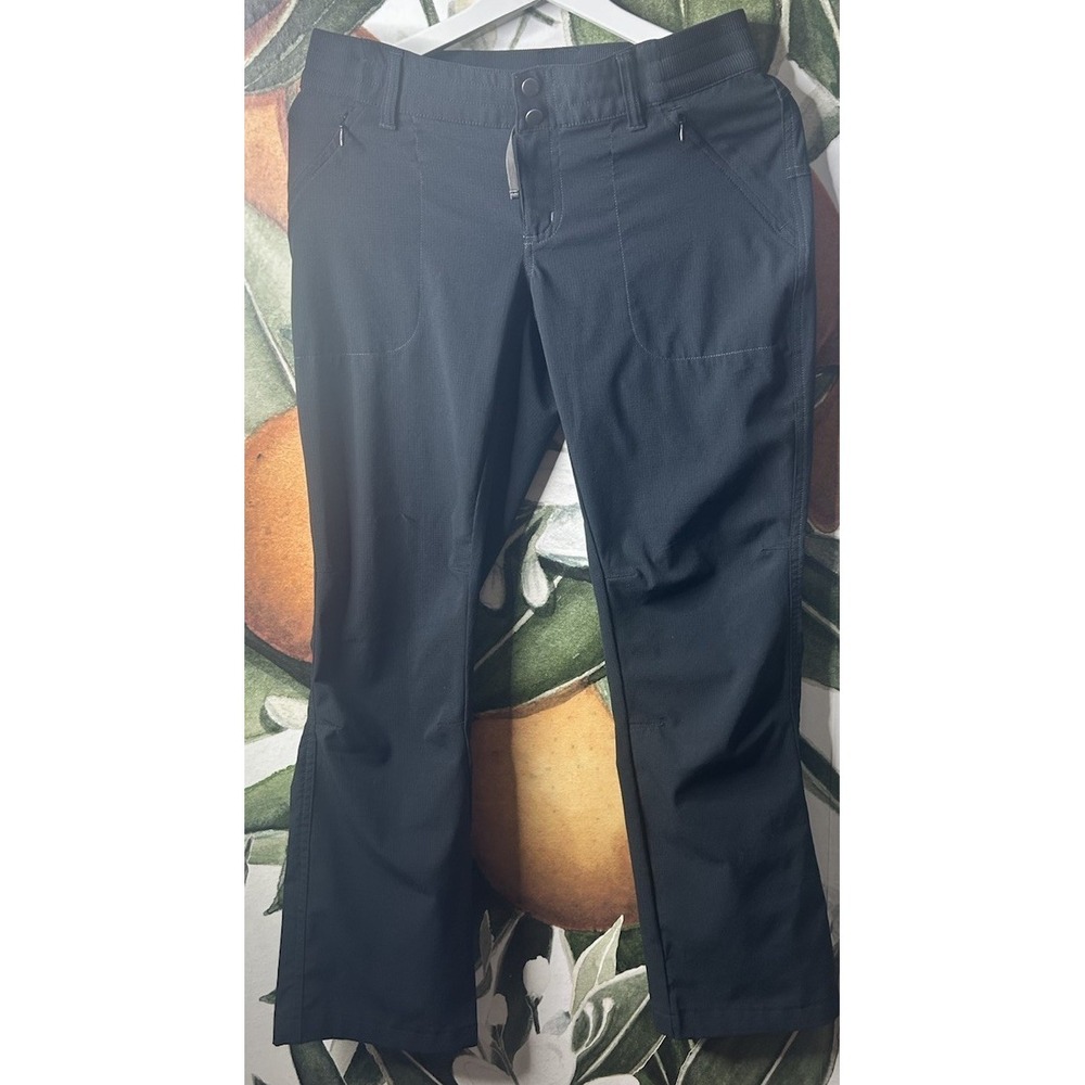 Kuhl Strattus Ripstop Pants‎ Black Style 6234 Hiking Outdoor Women's Size 4 Reg
